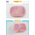 Airtight bento pp 3 compartment lunch box for sale